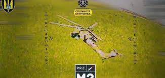 Спецпризначенці СБУ збили російський вертоліт за допомогою FPV-дрона ( відео)